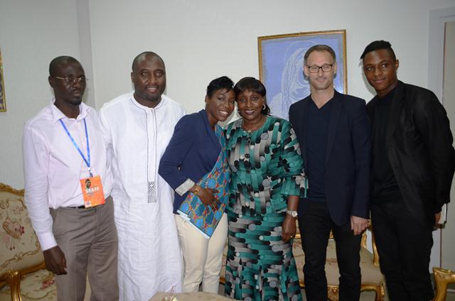 SANTE / AUDIENCE AVEC LA MINISTRE DE LA SANTE ET DE LA LUTTE CONTRE LE SIDA.
MURIELLE AHOURE FAITE AMBASSADRICE DE LUTTE CONTRE LE SIDA, DE LA MORTALITE MATERNELLE ET INFANTIL