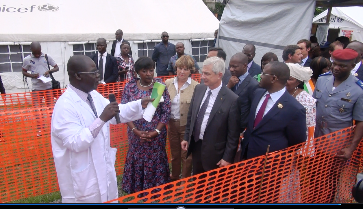 Ebola: la France va débloquer 9 millions d'euros pour la Côte d'Ivoire