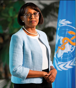 BIOGRAPHIE....


DR MATSHIDISO MOETI, 
DIRECTRICE REGIONALE DE L’OMS POUR L’AFRIQUE
		