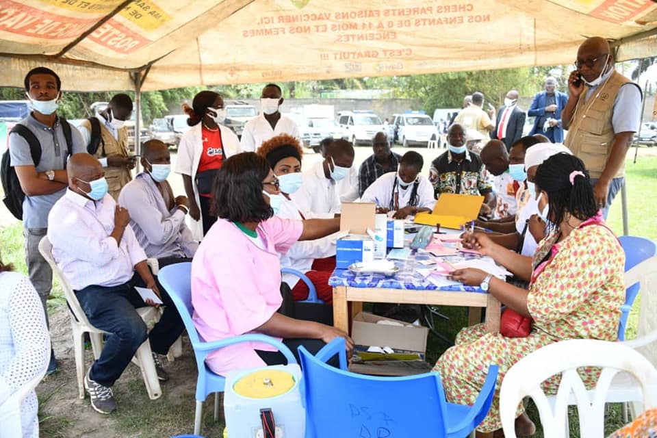 VACCINATION CONTRE LA COVID-19 /Journée d'hommage au Président de la République dans  région de la ME