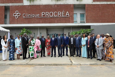 Secteur privé de la Santé / Pierre Dimba inaugure la CLINIQUE PROCREA