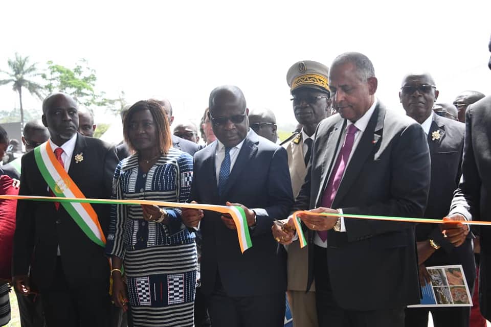 Danané/ Le tout neuf Hôpital Général de 100 lits inauguré par le Premier Ministre.