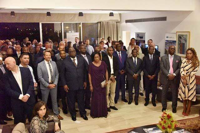 Le Ministre de la Santé et de l’Hygiène Publique , Dr AKA AOUELE a participé au dîner offert par l'Ambassadeur de la Belgique en COTE d'IVOIRE Lundi 02 Avril 2019