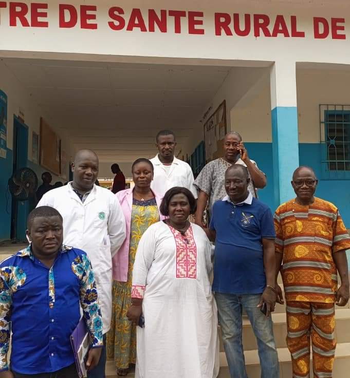 Sous-préfecture de Tiémélékro / Docteur Samira visite le Centre de Santé Rural de Ménou