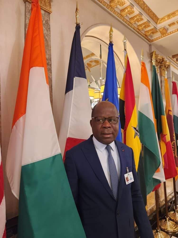 Le Ministre de la Santé aux côtés du Vice-président de Côte d'Ivoire, Tiémoko Koné, à la 78e Session ordinaire de l'Assemblée Générale des Nations Unies