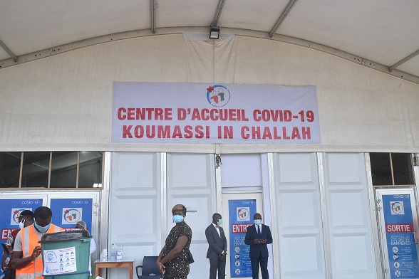 OUVERTURE OFFICIELLE DU CENTRE DE DÉPISTAGE DE KOUMASSI INCHALLAH