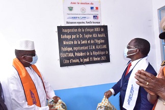 Inauguration de la clinique AIBEF Korhogo