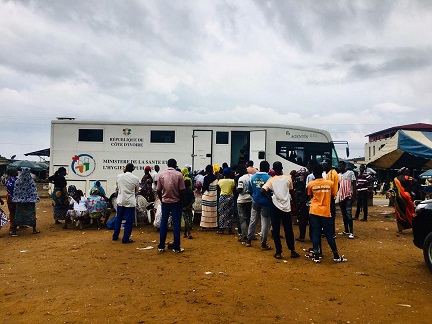 MATCH CÔTE D'IVOIRE - BURKINA FASO : MON VACCIN, MON TICKET